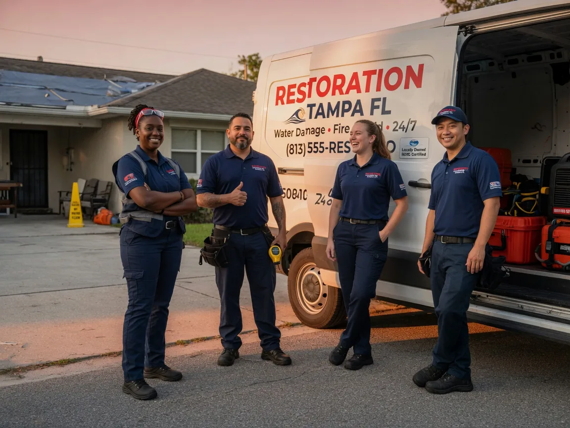 Water Damage Restoration company in New Haven, OH
